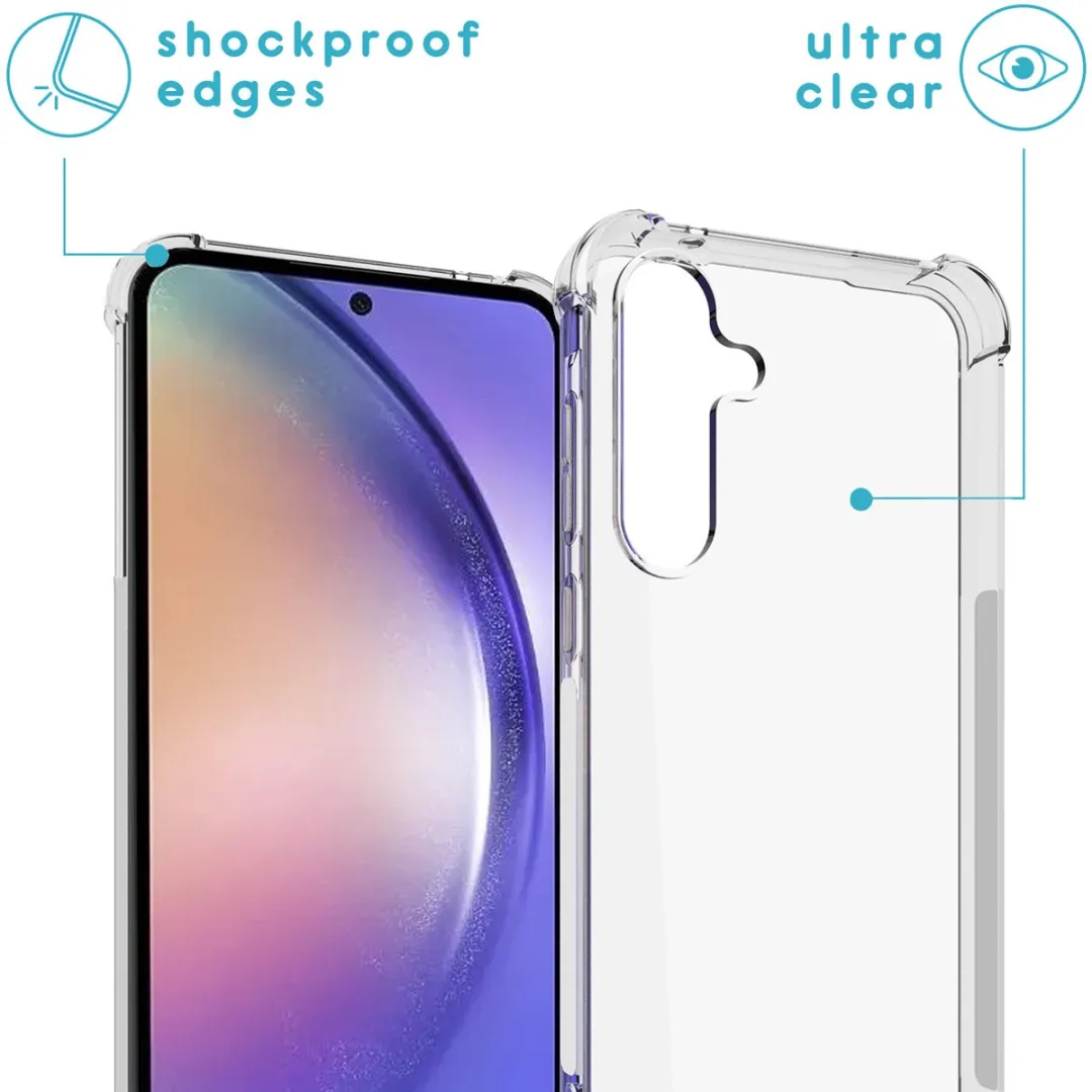 Imoshion Hoesje Samsung Galaxy A55 - Zwart/Goud