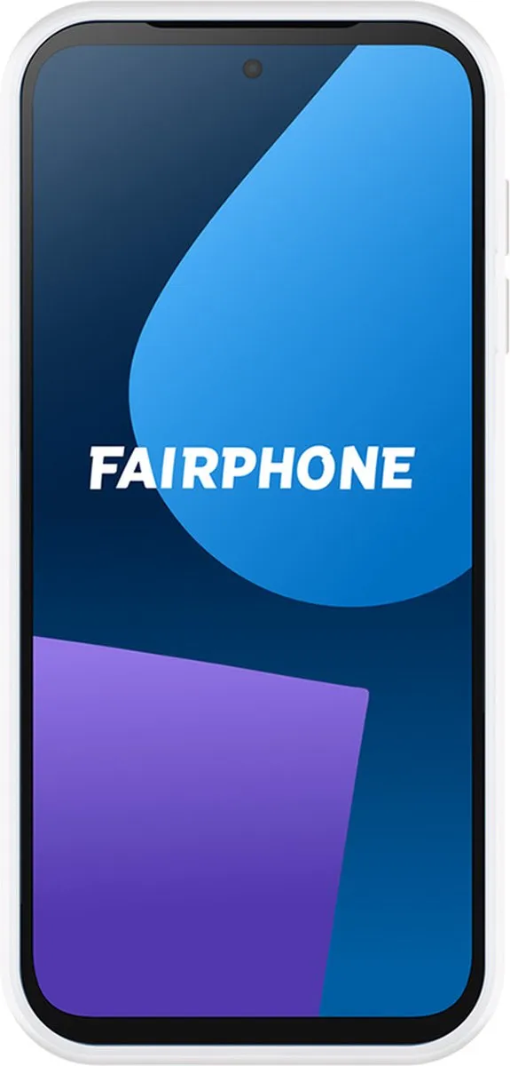 Just in Case Cazy Siliconen Hoesje Fairphone 5 - Transparant