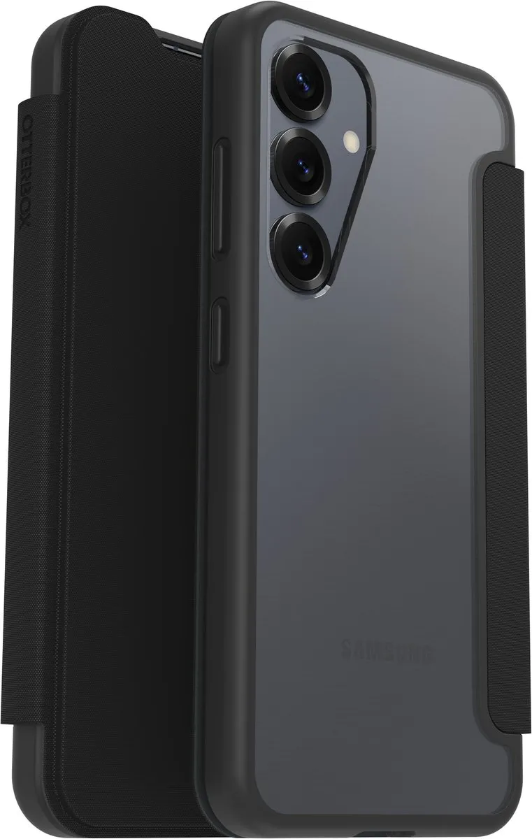 OtterBox React Folio Series 77-97830 Samsung Galaxy S25 - Transparant/Zwart