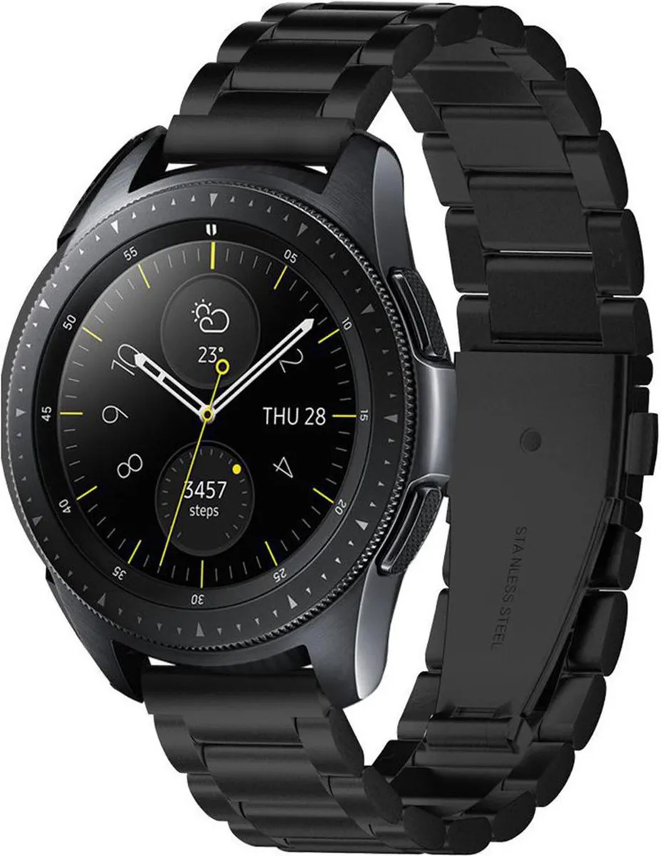Spigen Modern Fit Roestvrijstalen Band Samsung Galaxy Watch 42mm