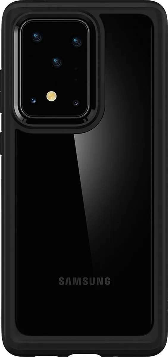Spigen Ultra Hybrid ACS00714 Hoesje - Samsung Galaxy S20 Ultra - Zwart