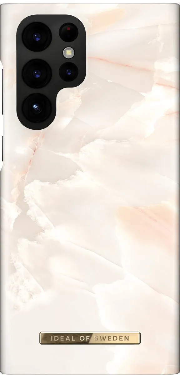 iDeal of Sweden Galaxy S22 Ultra Hoesje Rose Pearl Marble - 7340205148828 - afbeelding 3 van 5
