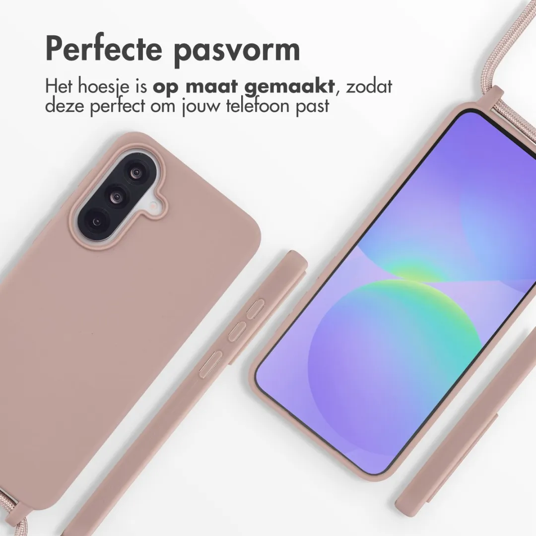 Imoshion Hoesje Samsung Galaxy A37 - Siliconen - Sand Pink