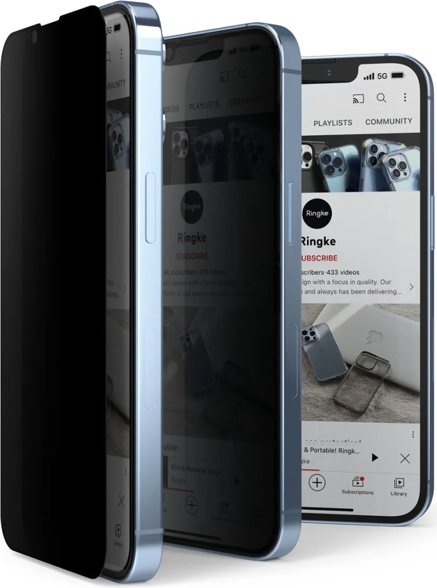 Ringke iPhone 14 Schermbeschermer Privacy 9H