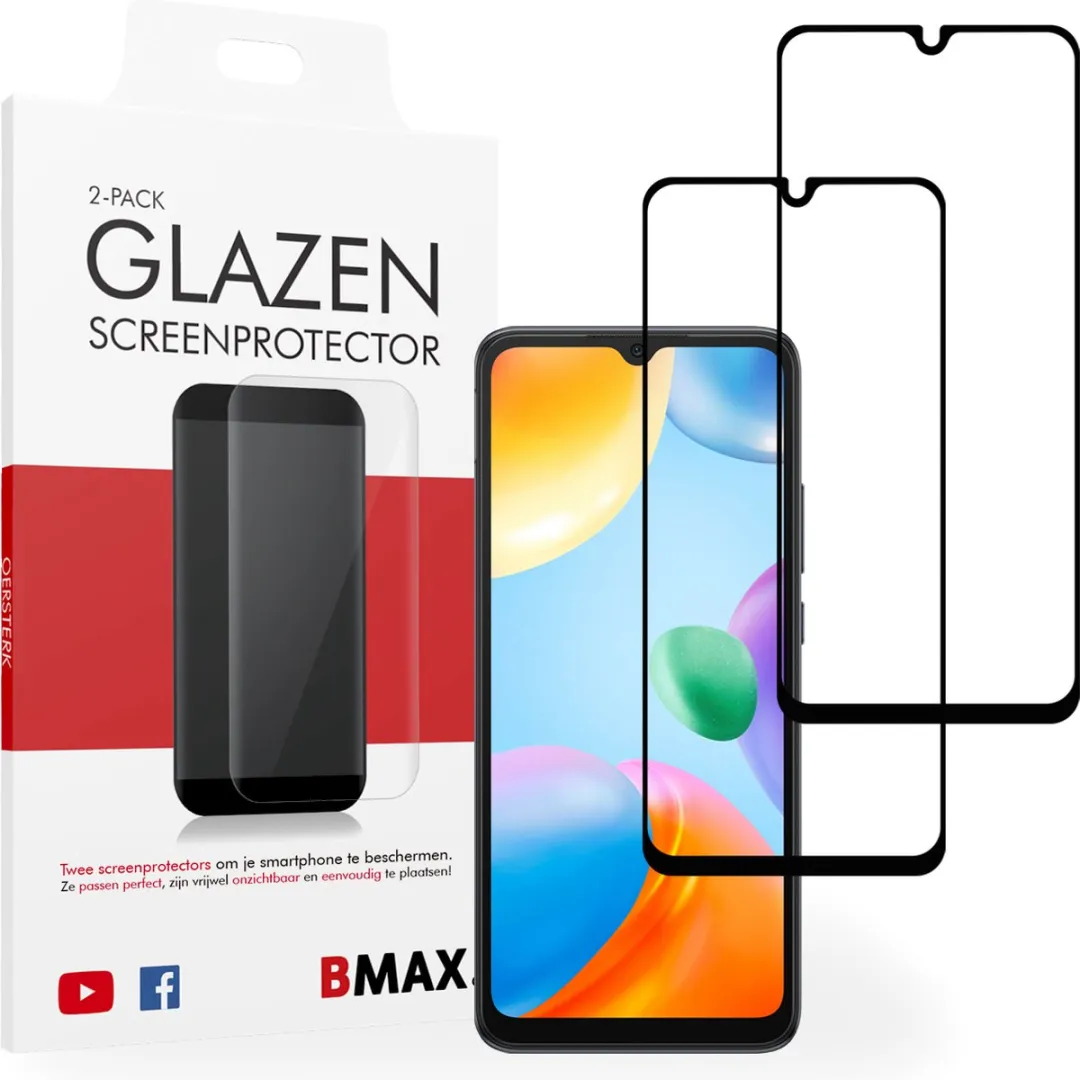 BMAX Xiaomi Redmi 10C Full Cover Schermbeschermer