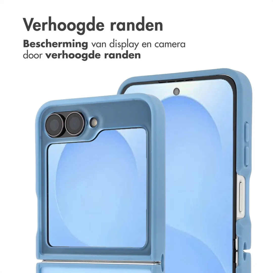 Imoshion Hoesje Samsung Galaxy Z Flip 7 FE - Lichtblauw