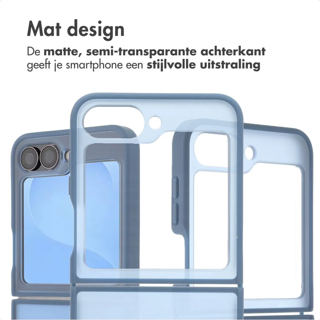 Imoshion Hoesje Samsung Galaxy Z Flip 7 FE - Lichtblauw