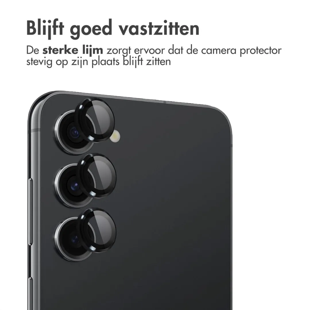 imoshiion Camera Lens Protector - Samsung Galaxy S23 FE - 2 Stuks - Zwart