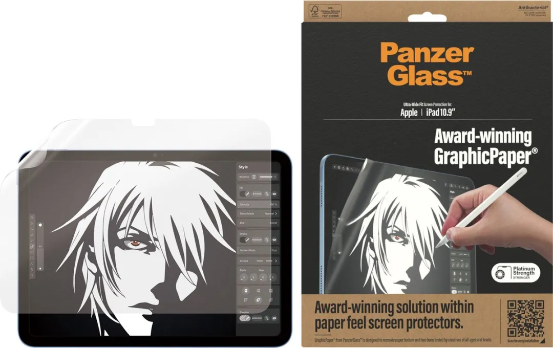 PanzerGlass PZ-2800 Screenprotector - iPad 10 (2022) - Transparant