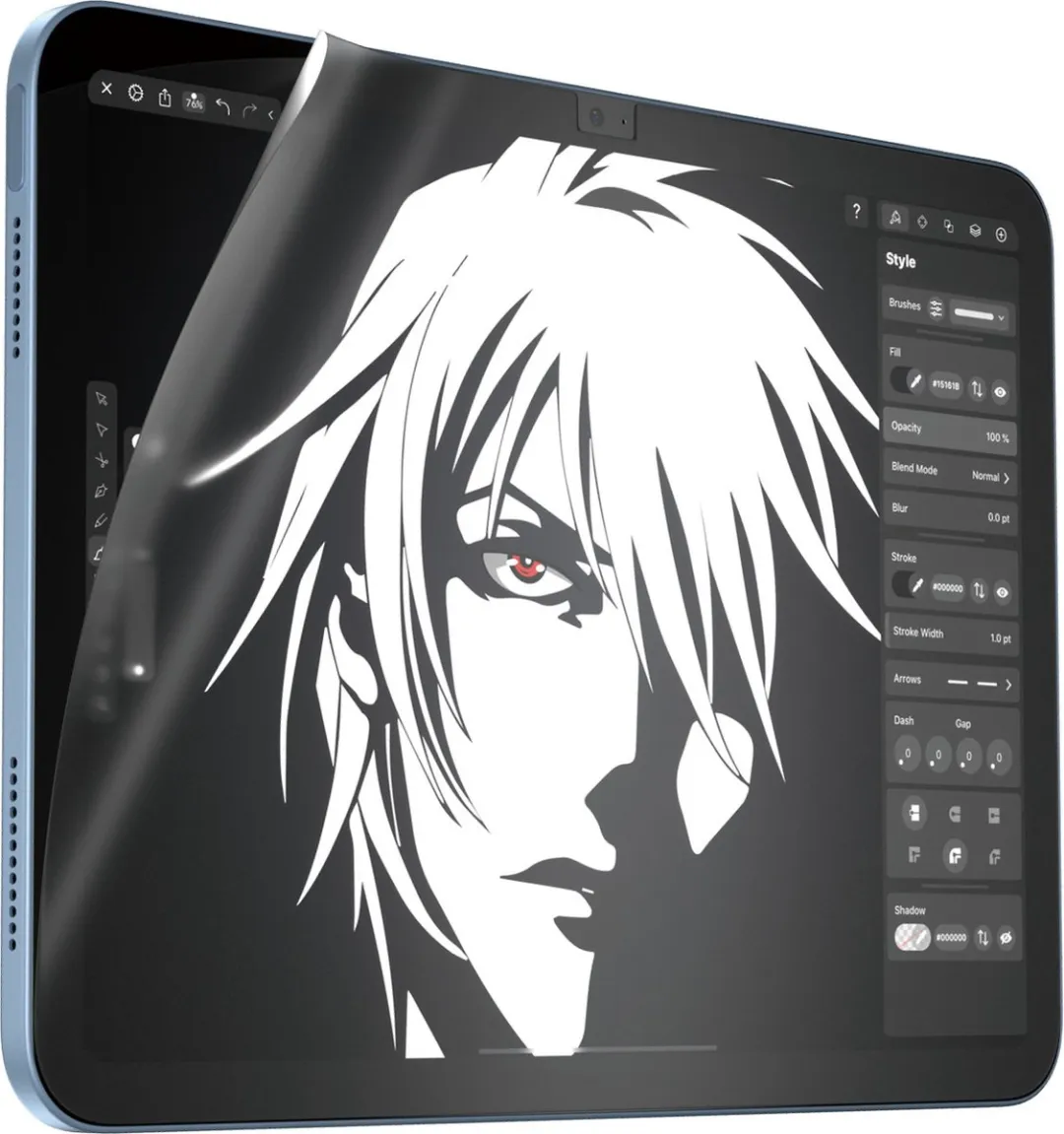 PanzerGlass PZ-2800 Screenprotector - iPad 10 (2022) - Transparant - afbeelding 6 van 6
