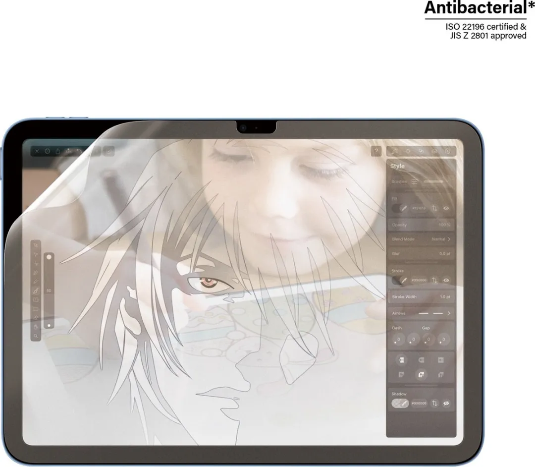 PanzerGlass PZ-2800 Screenprotector - iPad 10 (2022) - Transparant