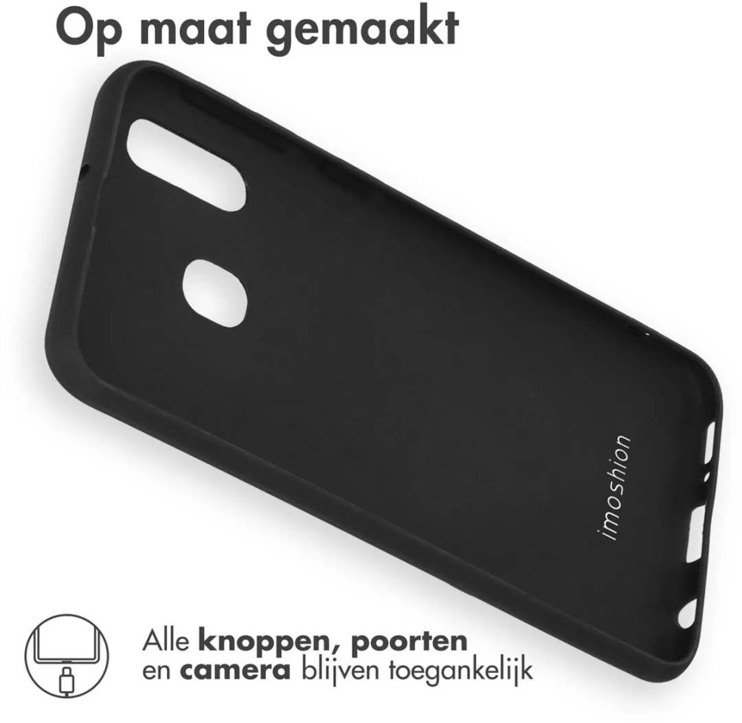 imosHion Hoesje Samsung Galaxy A40 - Zwart