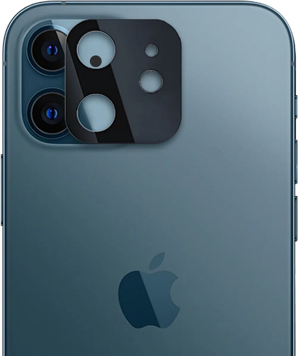 Nillkin iPhone 12 Mini 2-in-1 HD Tempered Glass - Zwart - afbeelding 3 van 3