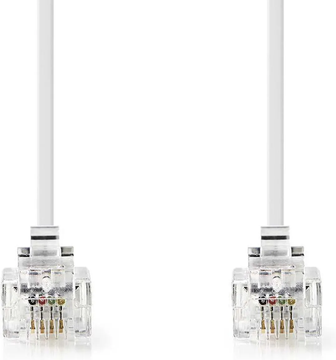Nedis Telecomkabel TCGB90200WT50 RJ11
