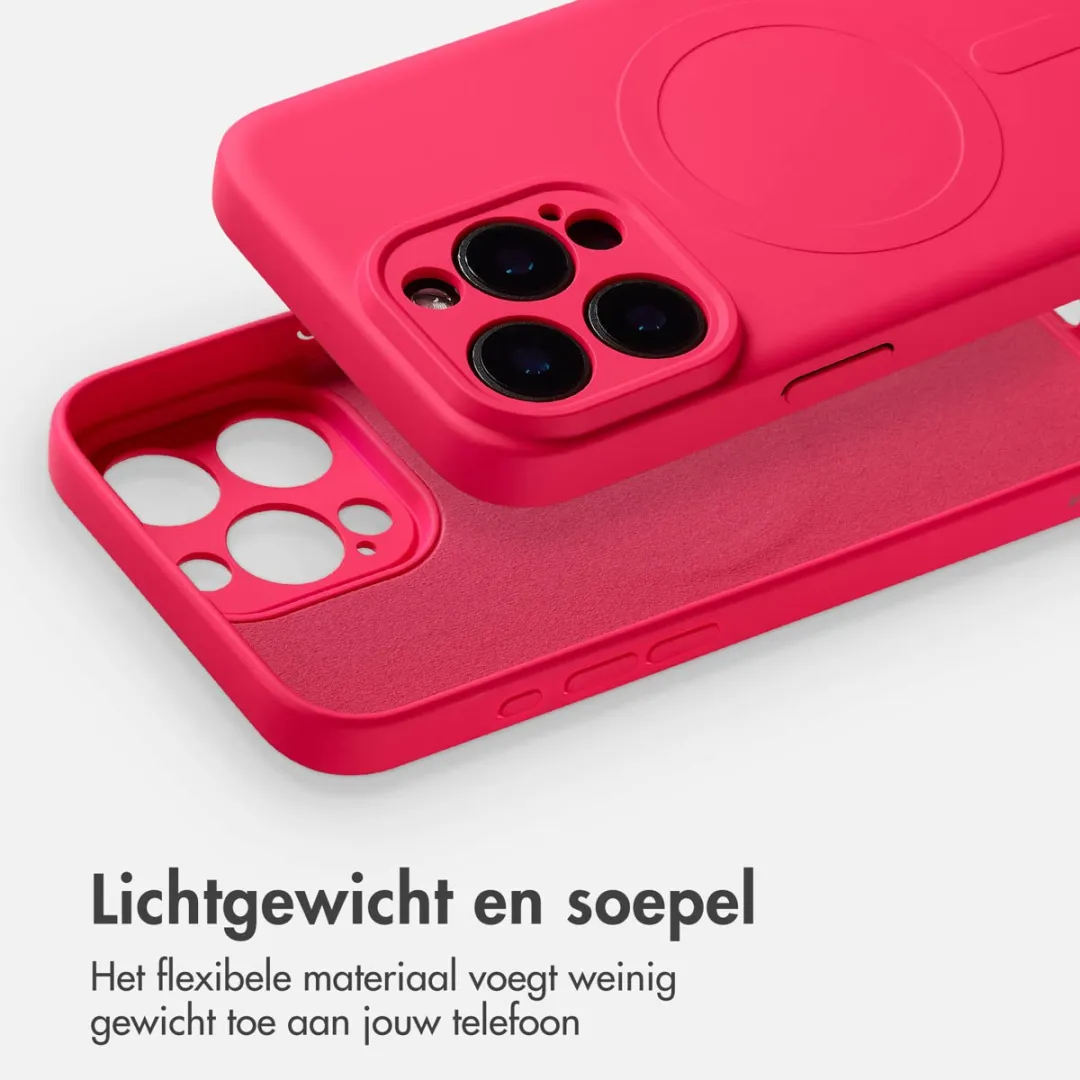 Imoshion Hoesje iPhone 15 Pro Max - Neon Roze - MagSafe - afbeelding 6 van 6