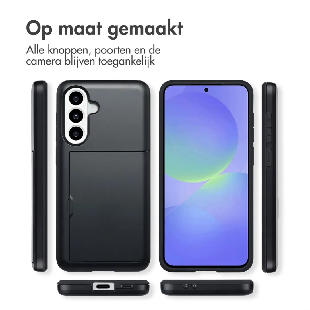 Imoshion Hoesje Samsung Galaxy A36/A56 - Pasjeshouder - Zwart - afbeelding 6 van 6