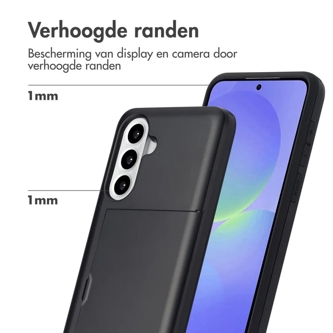 Imoshion Hoesje Samsung Galaxy A36/A56 - Pasjeshouder - Zwart