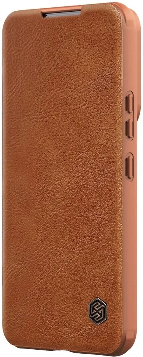 Nillkin Qin Pro Hoesje Samsung Galaxy S22+ - Bruin