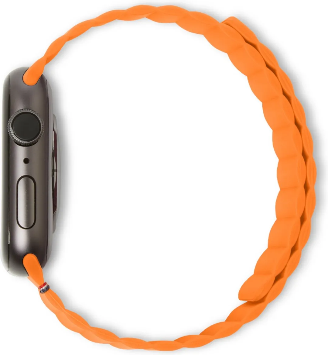 Decoded Siliconen Bandje Apple Watch 38/40/41mm - Magneetsluiting - Apricot - afbeelding 2 van 4