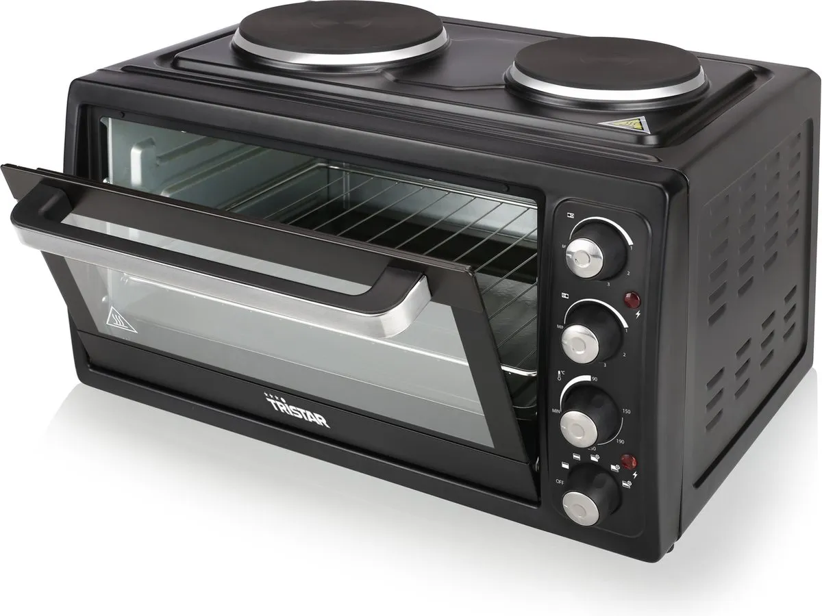 Tristar OV-1443 Convectieoven - 38L - 3100W - Zwart - afbeelding 6 van 6