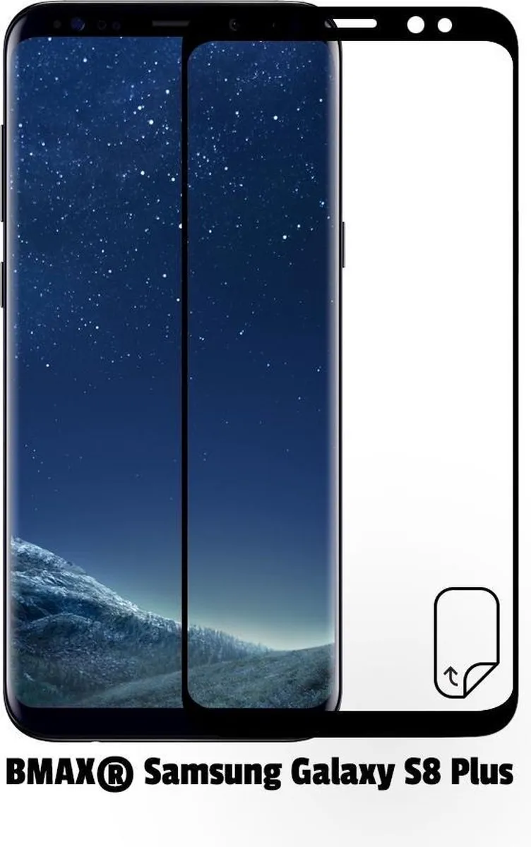 BMAX Screenprotector Samsung Galaxy S8+ - 2 Stuks