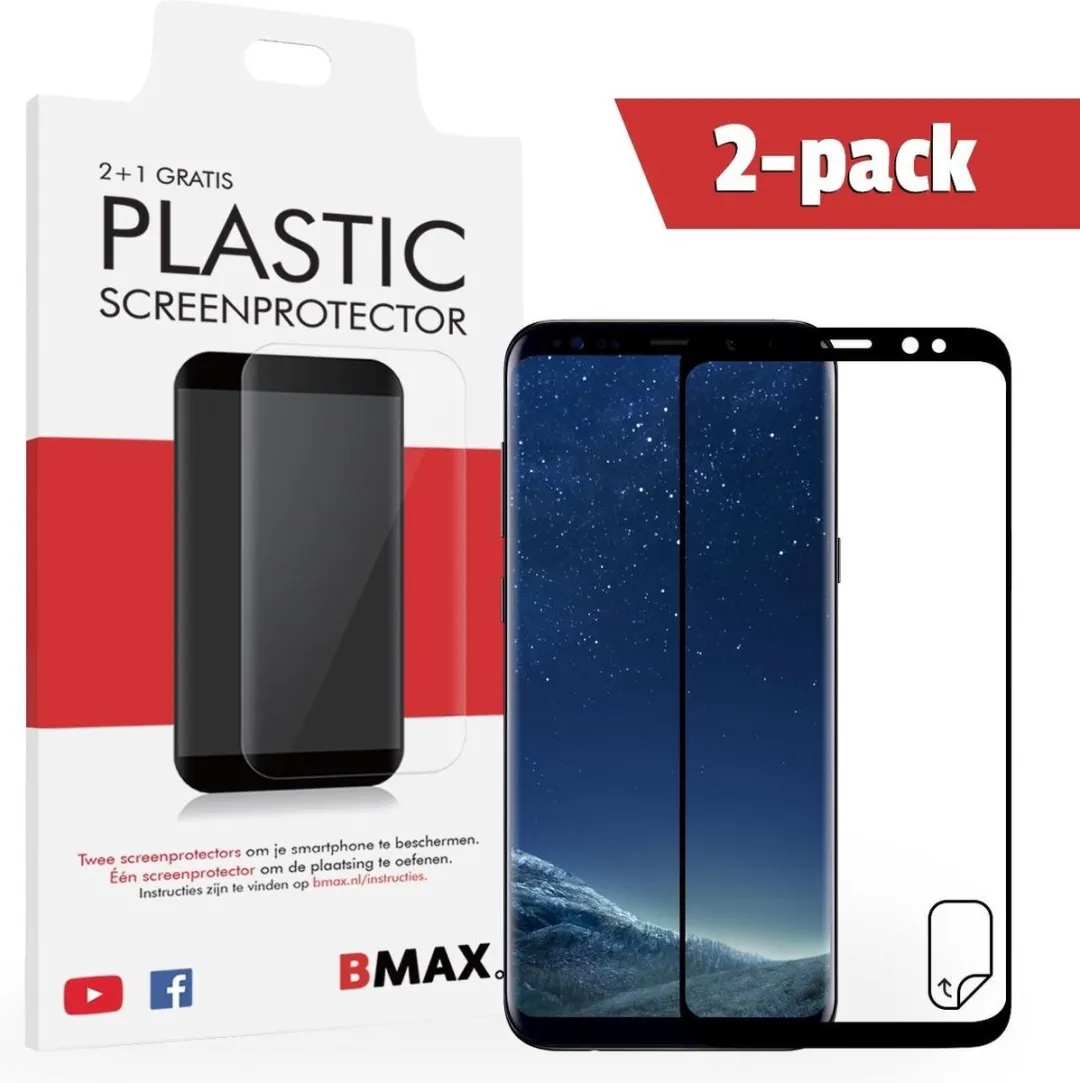 BMAX Screenprotector Samsung Galaxy S8+