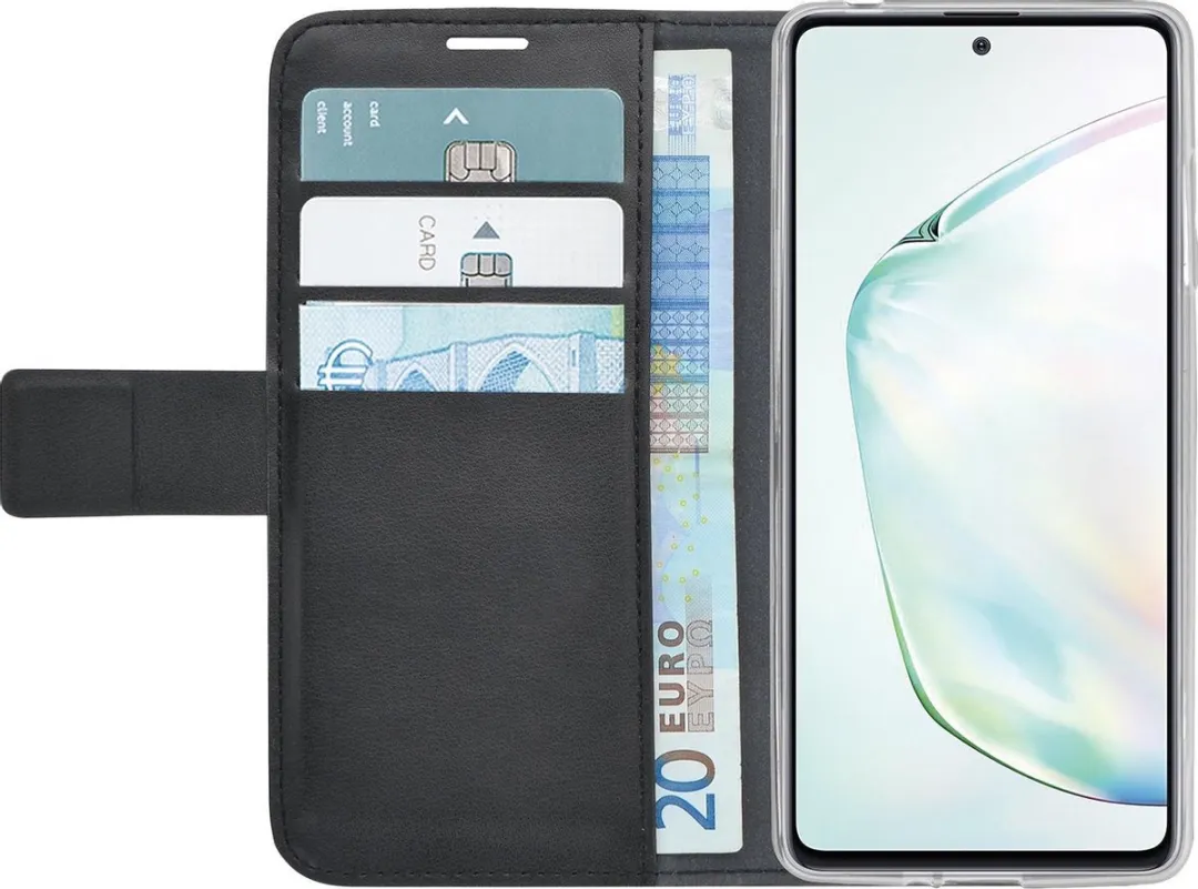 Azuri Samsung Galaxy Note10 Lite Walletcase N770F77026401 - Zwart - afbeelding 6 van 6