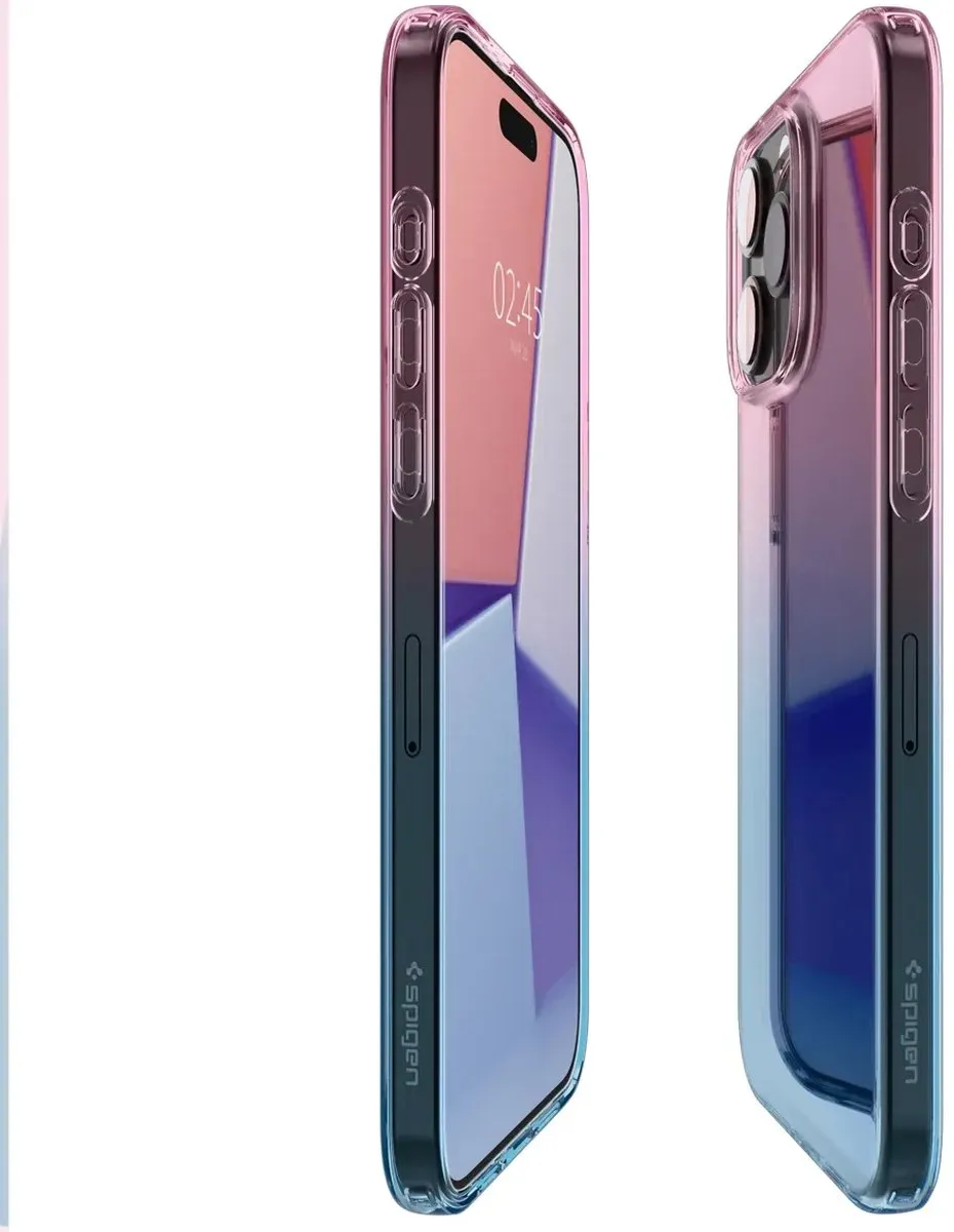 Spigen Liquid Crystal iPhone 15 Pro Hoesje - Transparant - afbeelding 6 van 6