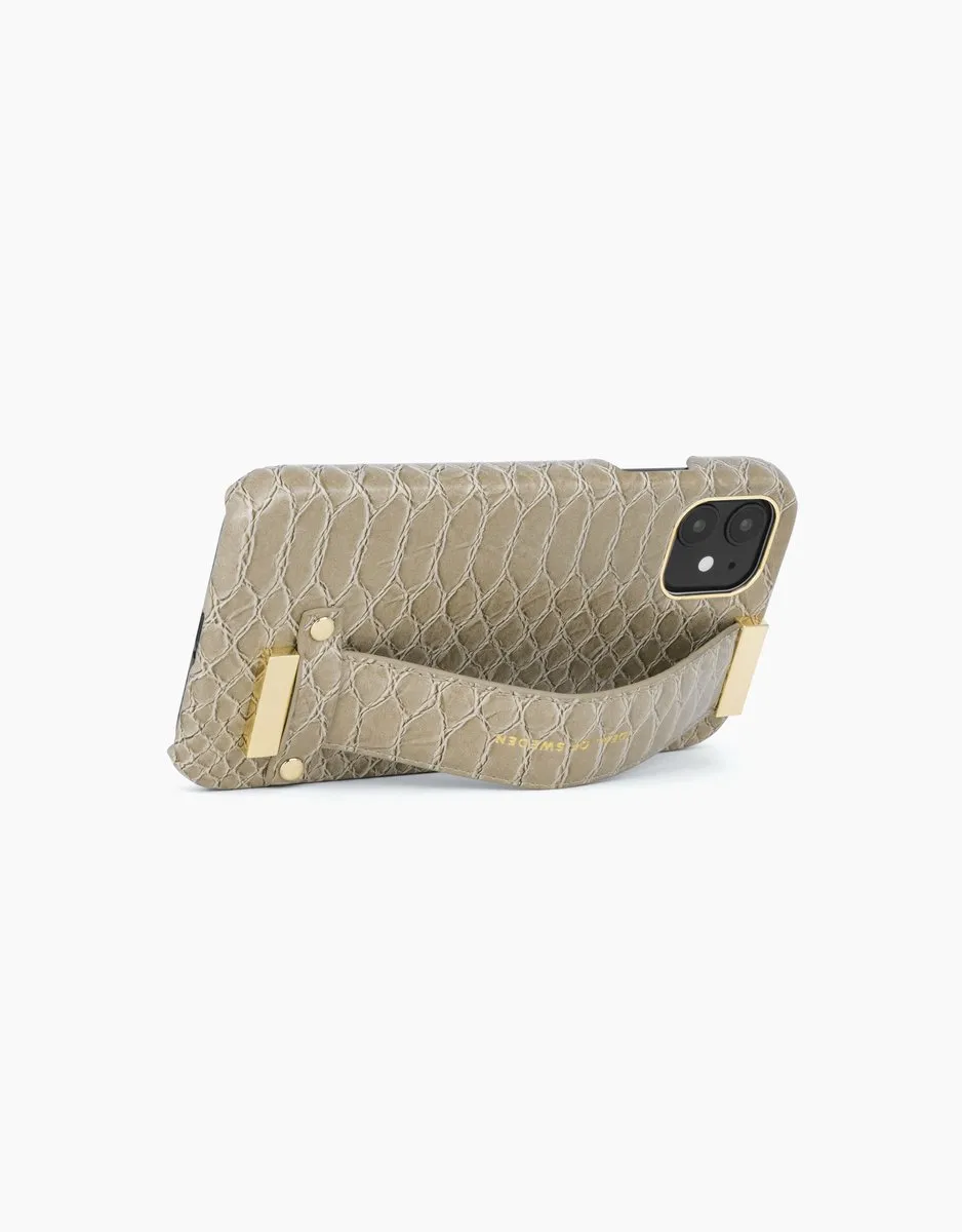 iDeal of Sweden Statement Case Strap Handle iPhone 11/XR Arizona Snake