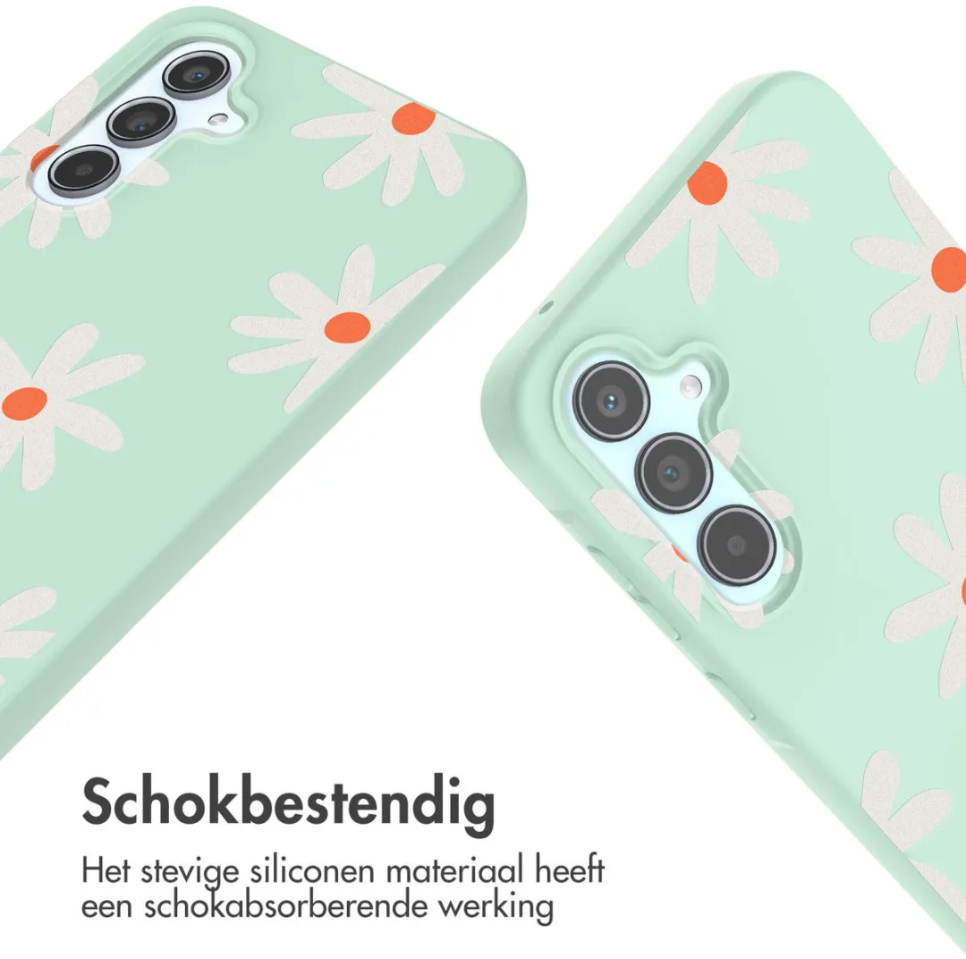 Imoshion Hoesje Samsung Galaxy A55 - Green Flower Distance