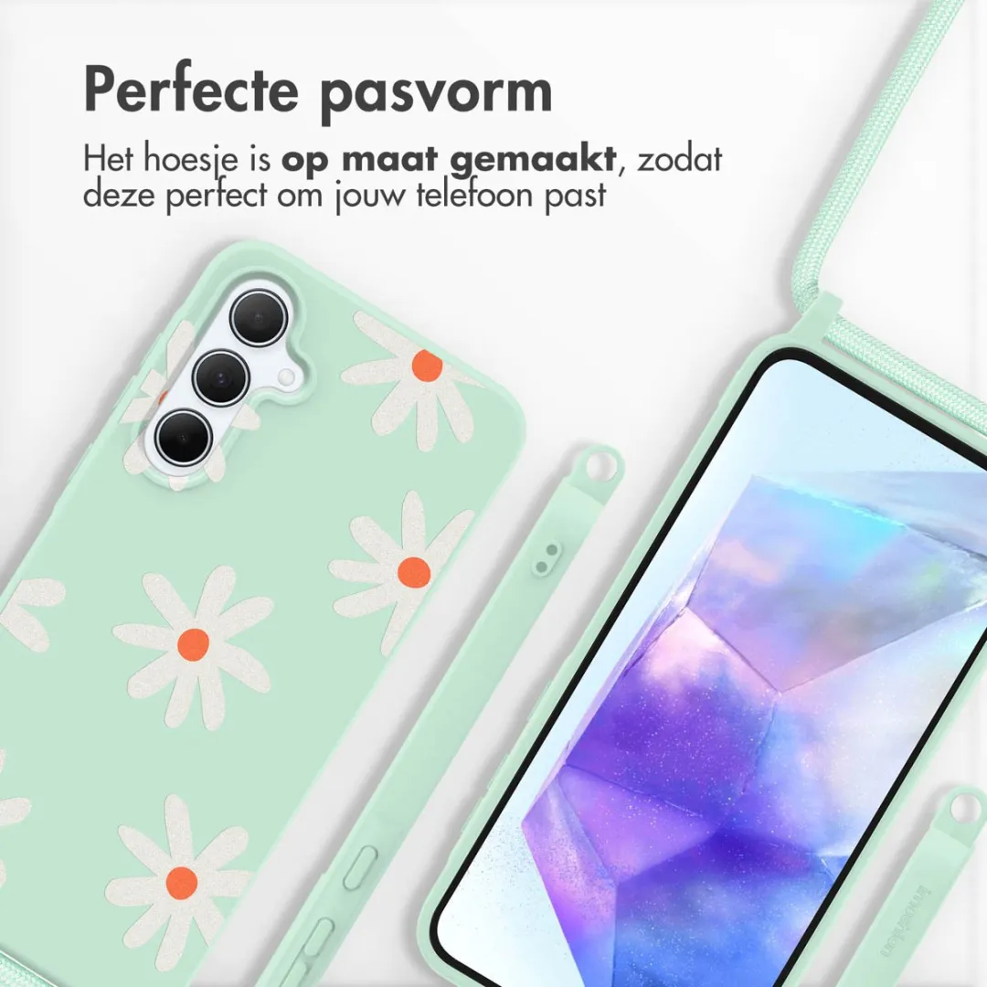 Imoshion Hoesje Samsung Galaxy A55 - Green Flower Distance