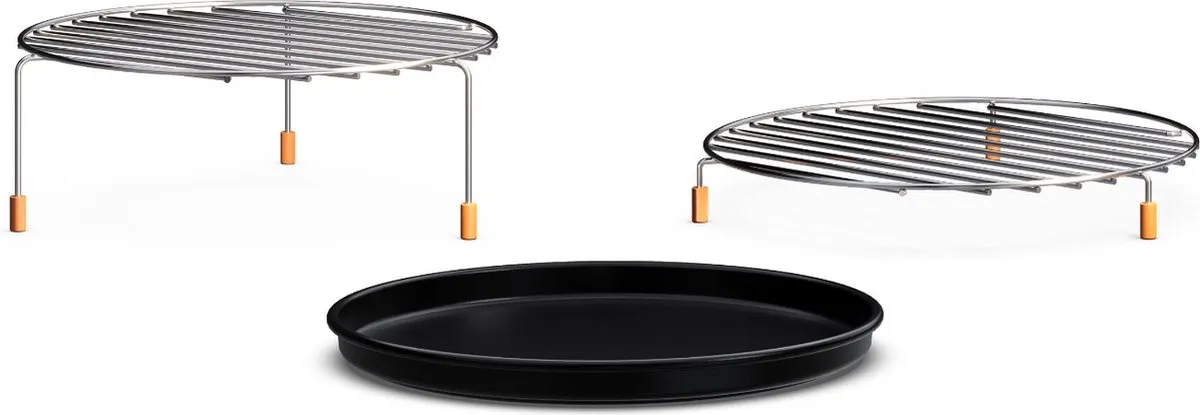 Sharp YC-MC422AE-SB combimagnetron met grill en heteluchtoven - 1000W - 42 liter - zwart