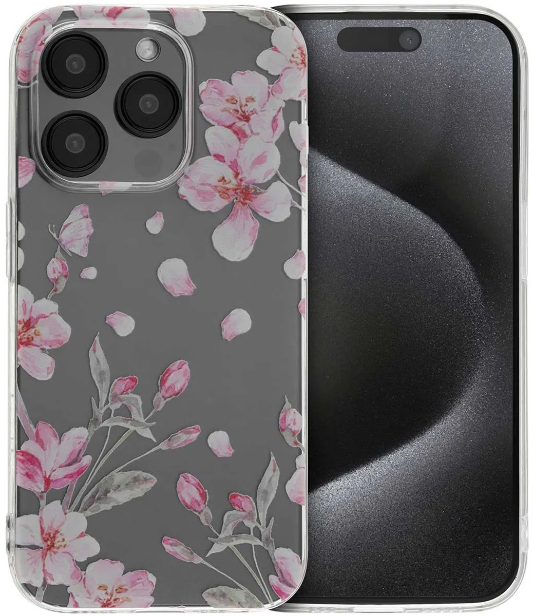 Imoshion Hoesje iPhone 15 Pro Blossom Watercolor