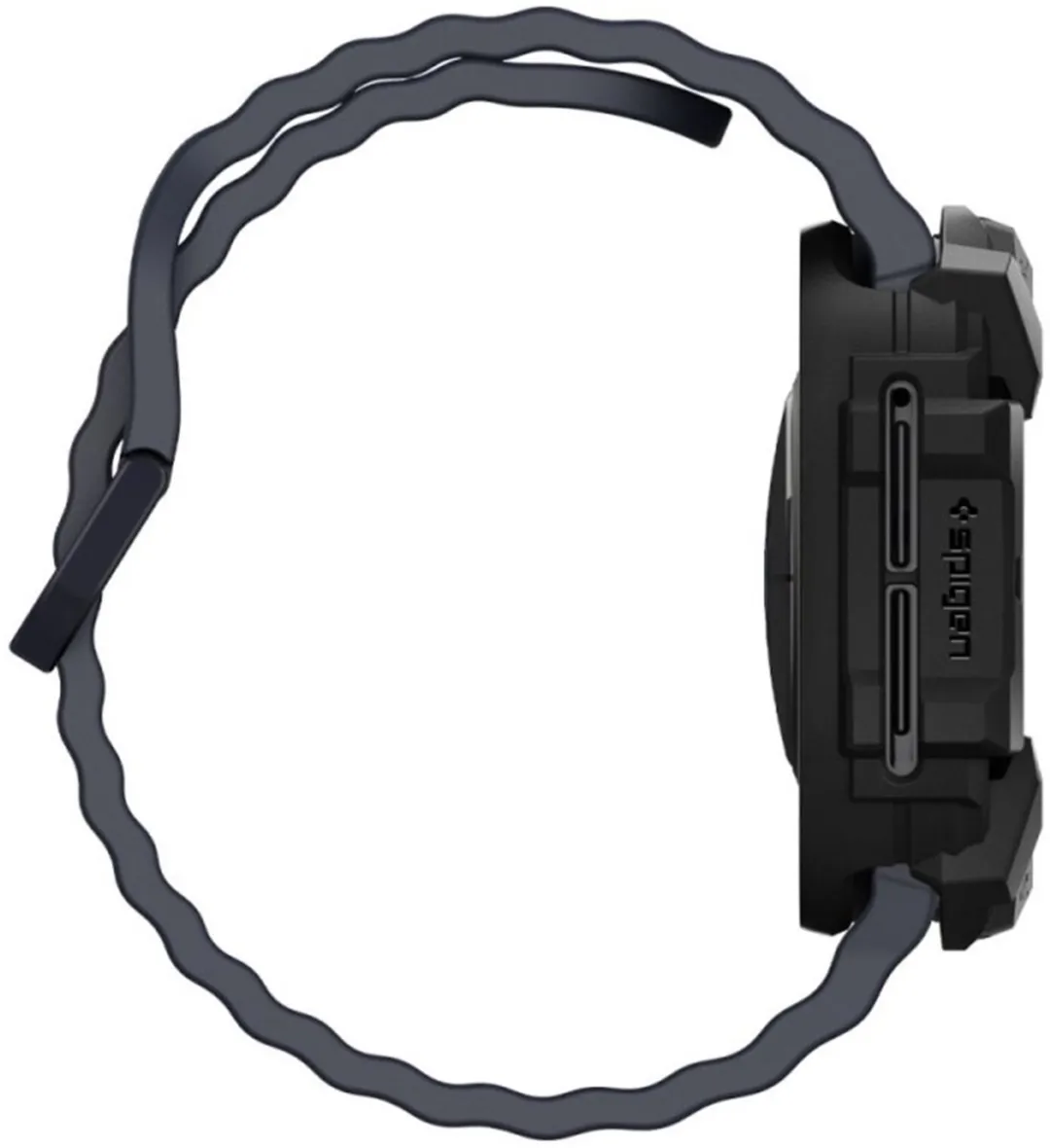 Spigen Rugged Armor Hoesje ACS08426 - Samsung Galaxy S24 Plus - Zwart