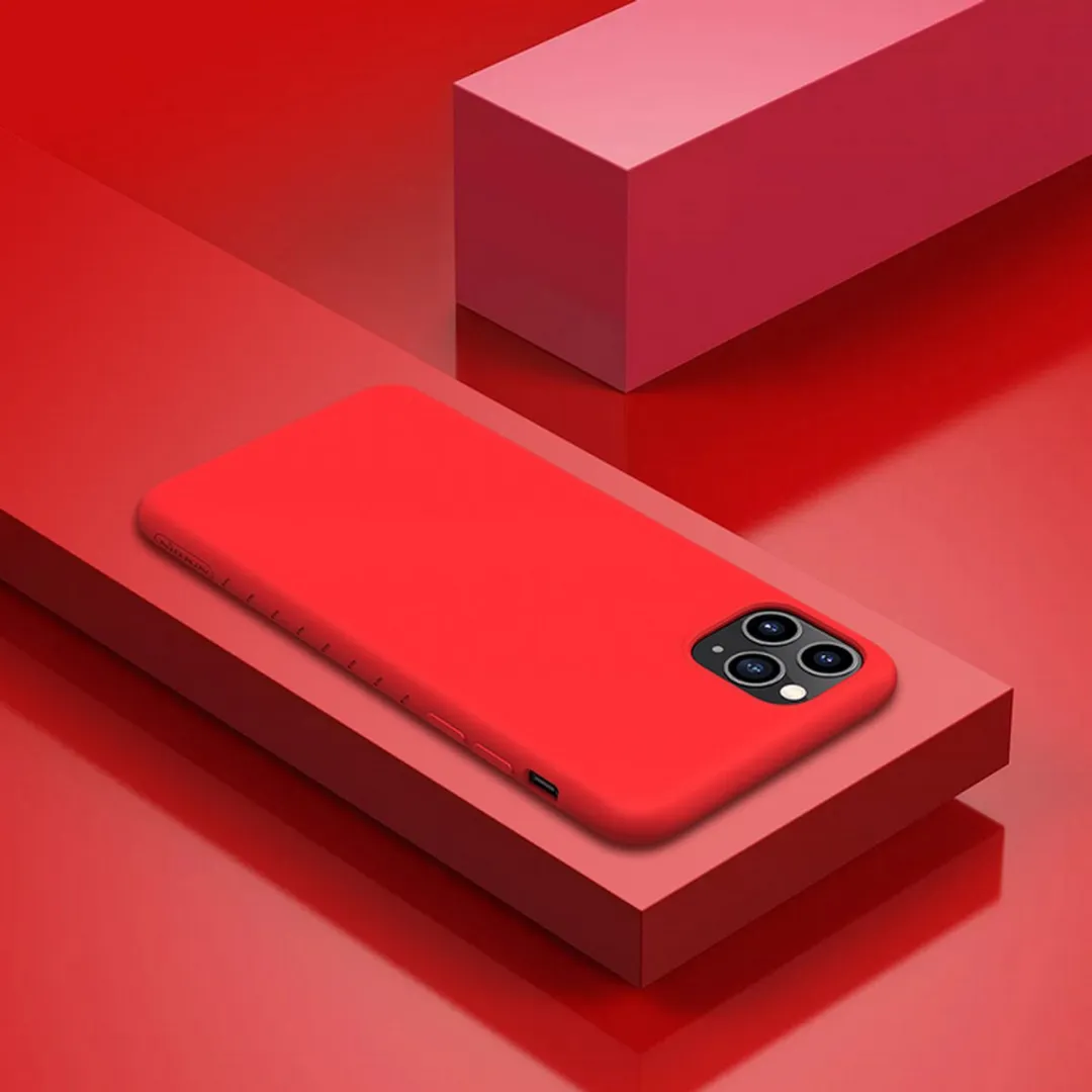 Nillkin Rubber-Wrapped TPU Hoesje iPhone 11 Pro - Rood