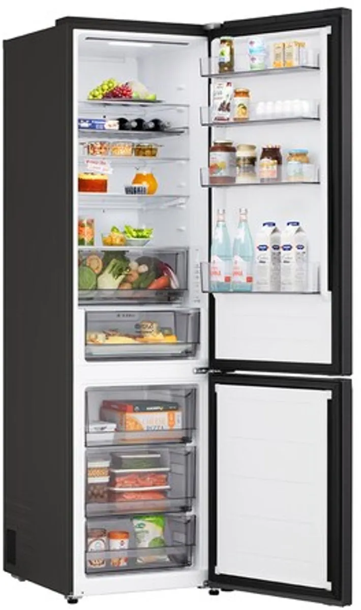 LG GBBS322CEV Koel-vriescombinatie 465L - Essence Zwart