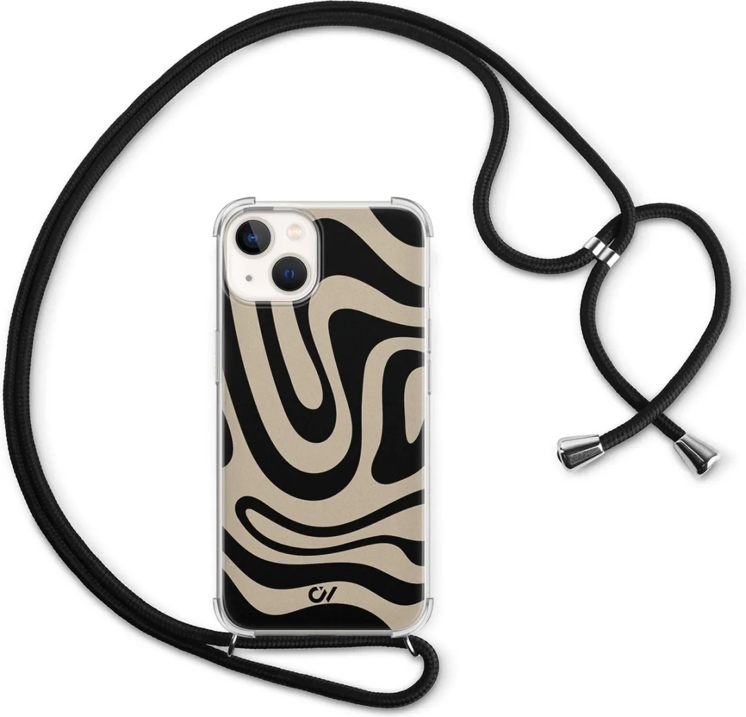 Casevibes Telefoonhoesje iPhone 13 C/13/UV/013 - Zwart