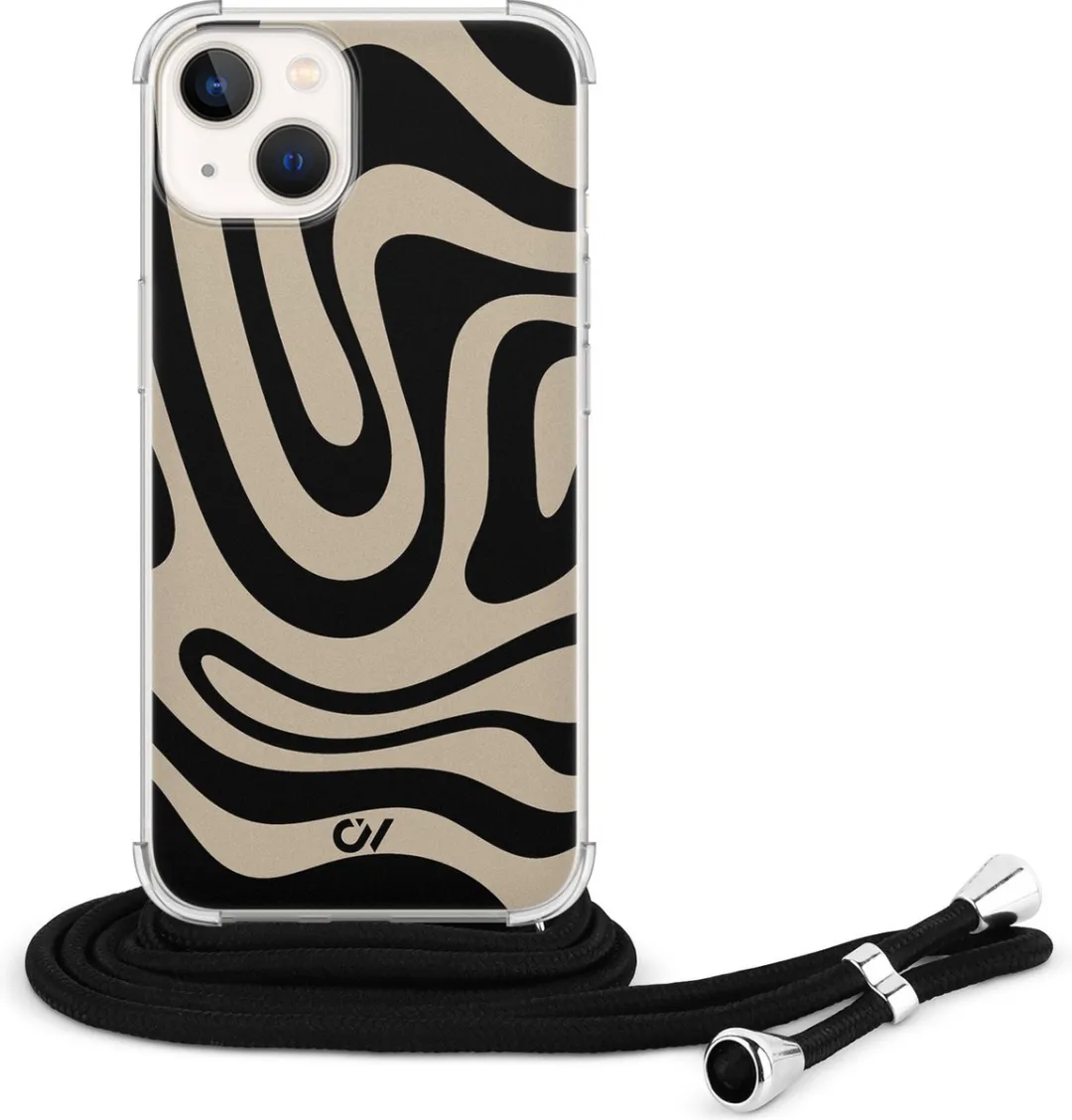 Casevibes Telefoonhoesje iPhone 13 C/13/UV/013 - Zwart