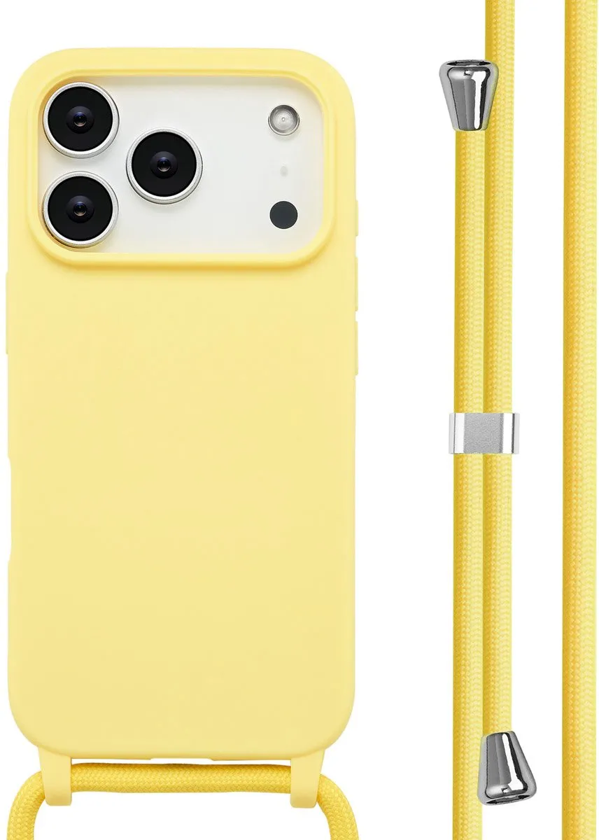 Imoshion iPhone 17 Pro Siliconen Hoesje - Geel