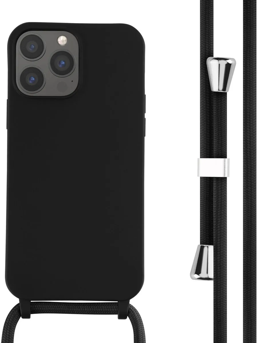 Imoshion iPhone 13 Pro Max Siliconen Hoesje - Zwart