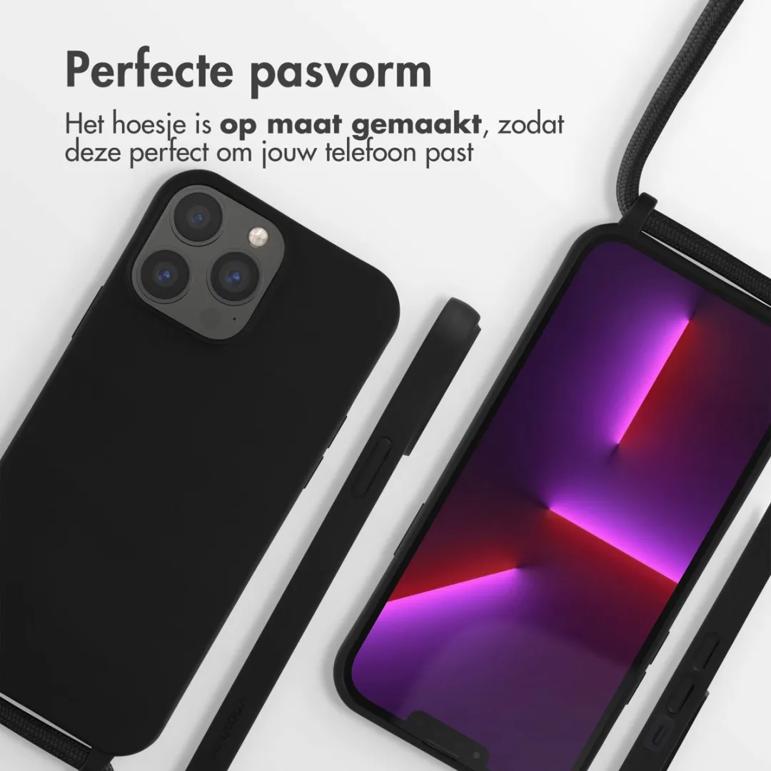 Imoshion iPhone 13 Pro Max Siliconen Hoesje - Zwart - afbeelding 6 van 6