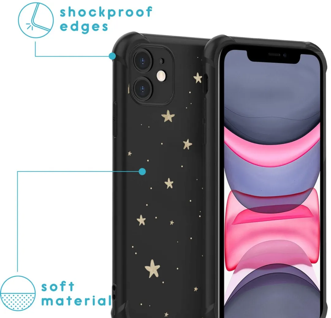 Imoshion iPhone 11 Hoesje - Stars Gold