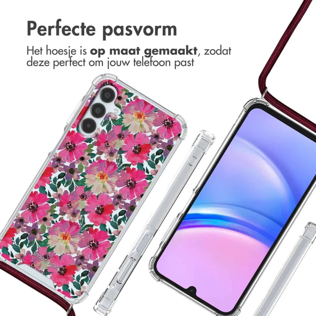 Imoshion Hoesje Samsung Galaxy A15 Flower Water - Koord