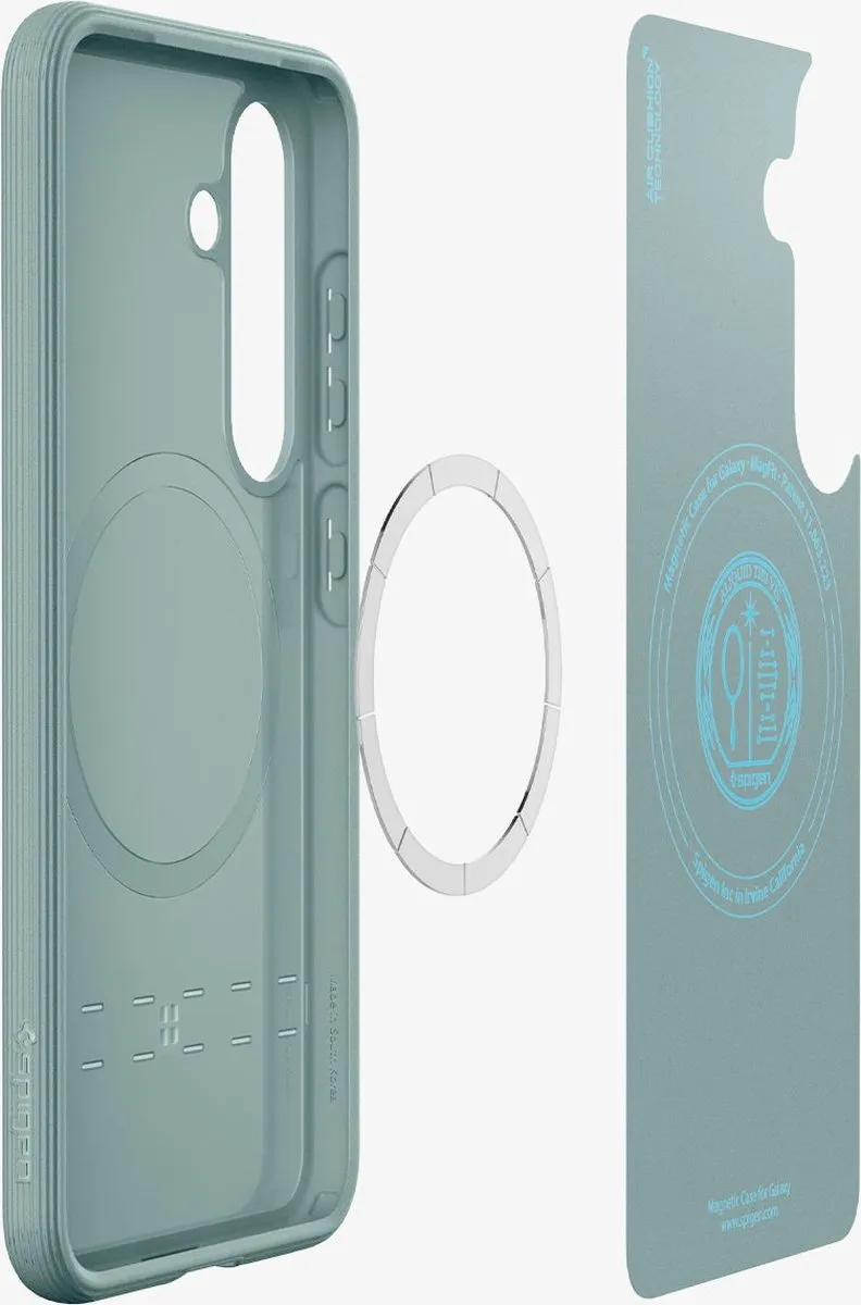 Spigen Parallax MagFit Hoesje S25 Plus - Groen - afbeelding 6 van 6