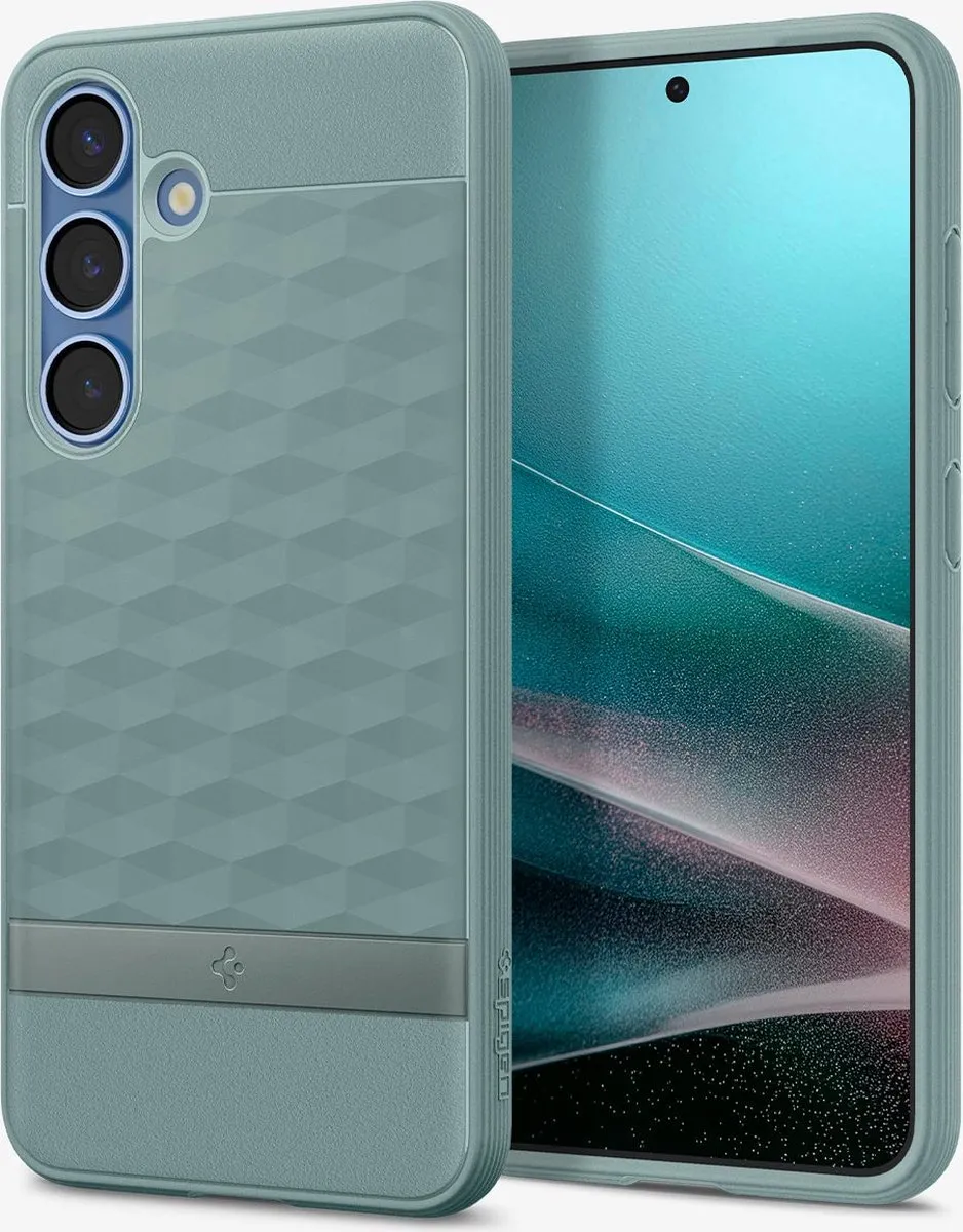 Spigen Parallax MagFit Hoesje S25 Plus - Groen