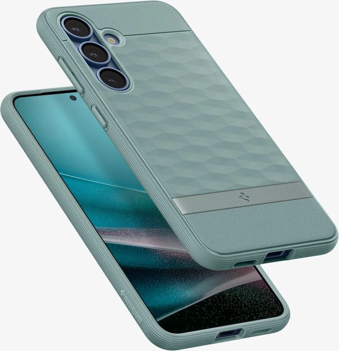 Spigen Parallax MagFit Hoesje S25 Plus - Groen