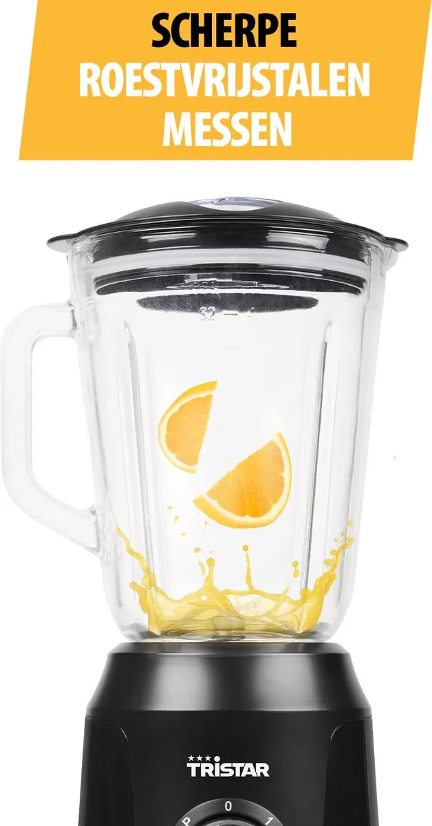 Tristar BL-4482 Blender 350W - 1L - Zwart