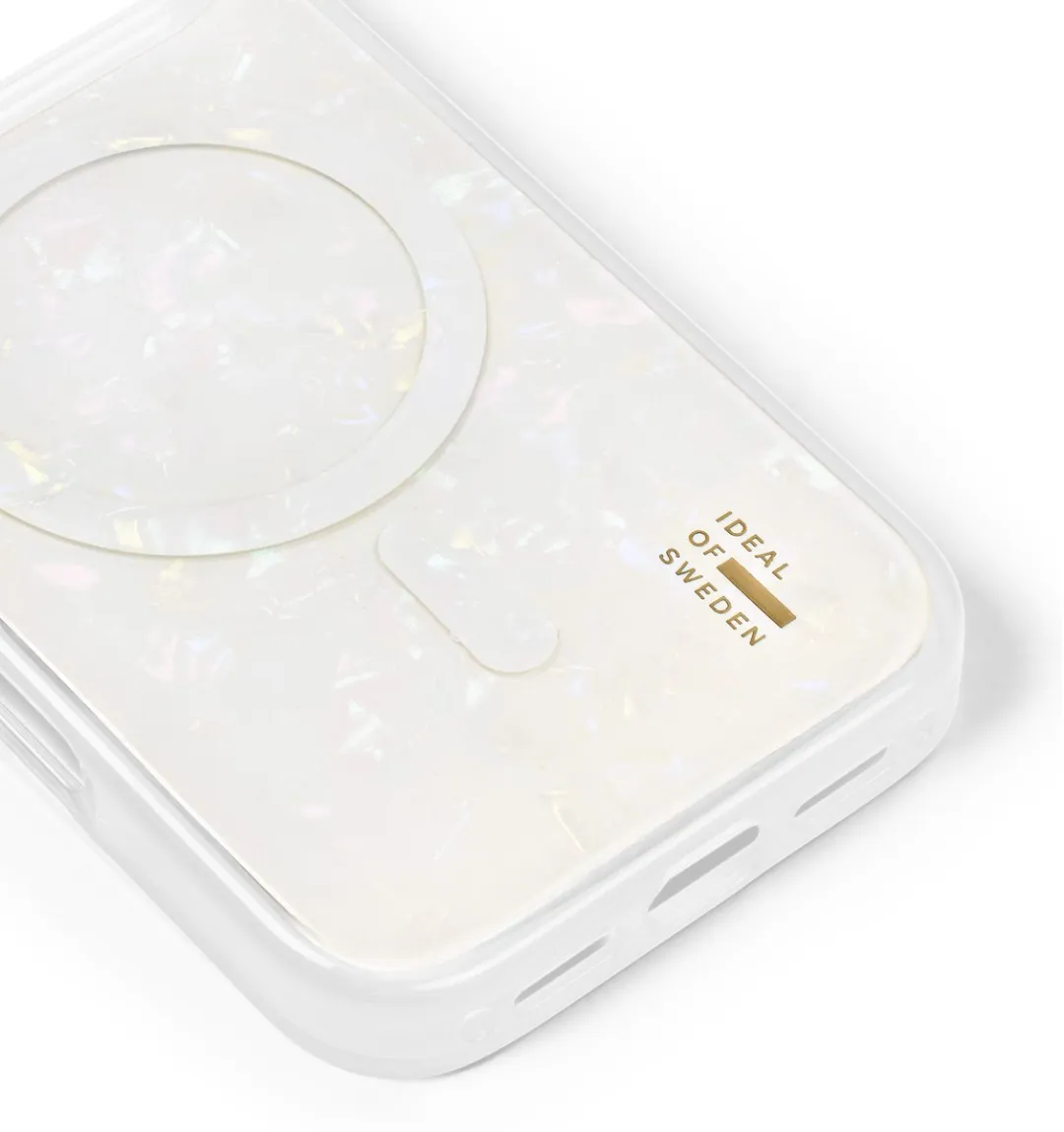 iDeal of Sweden Pearlised Hoesje iPhone 17 Pro - IDPLCMS-I2561P-10 - Wit
