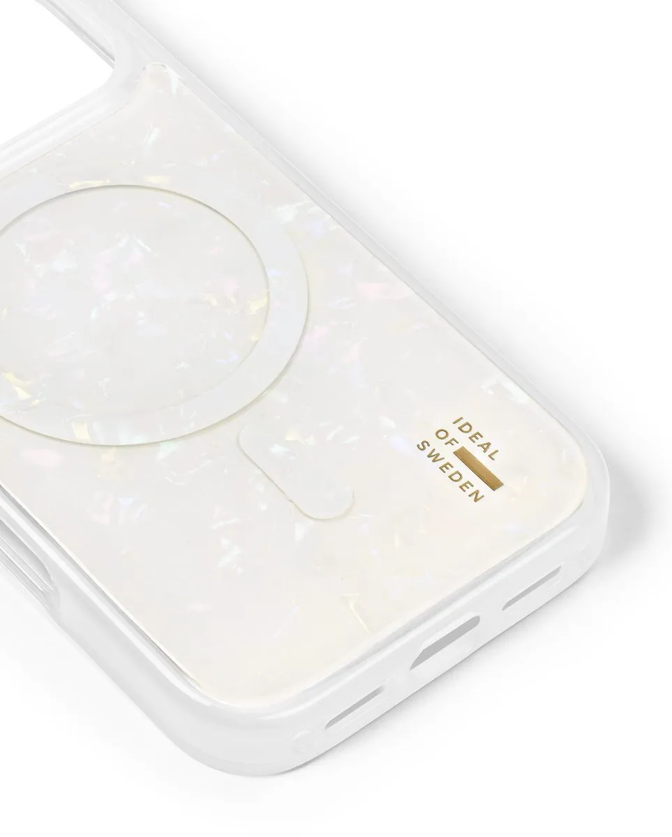 iDeal of Sweden Pearlised Hoesje iPhone 17 Pro - IDPLCMS-I2561P-10 - Wit