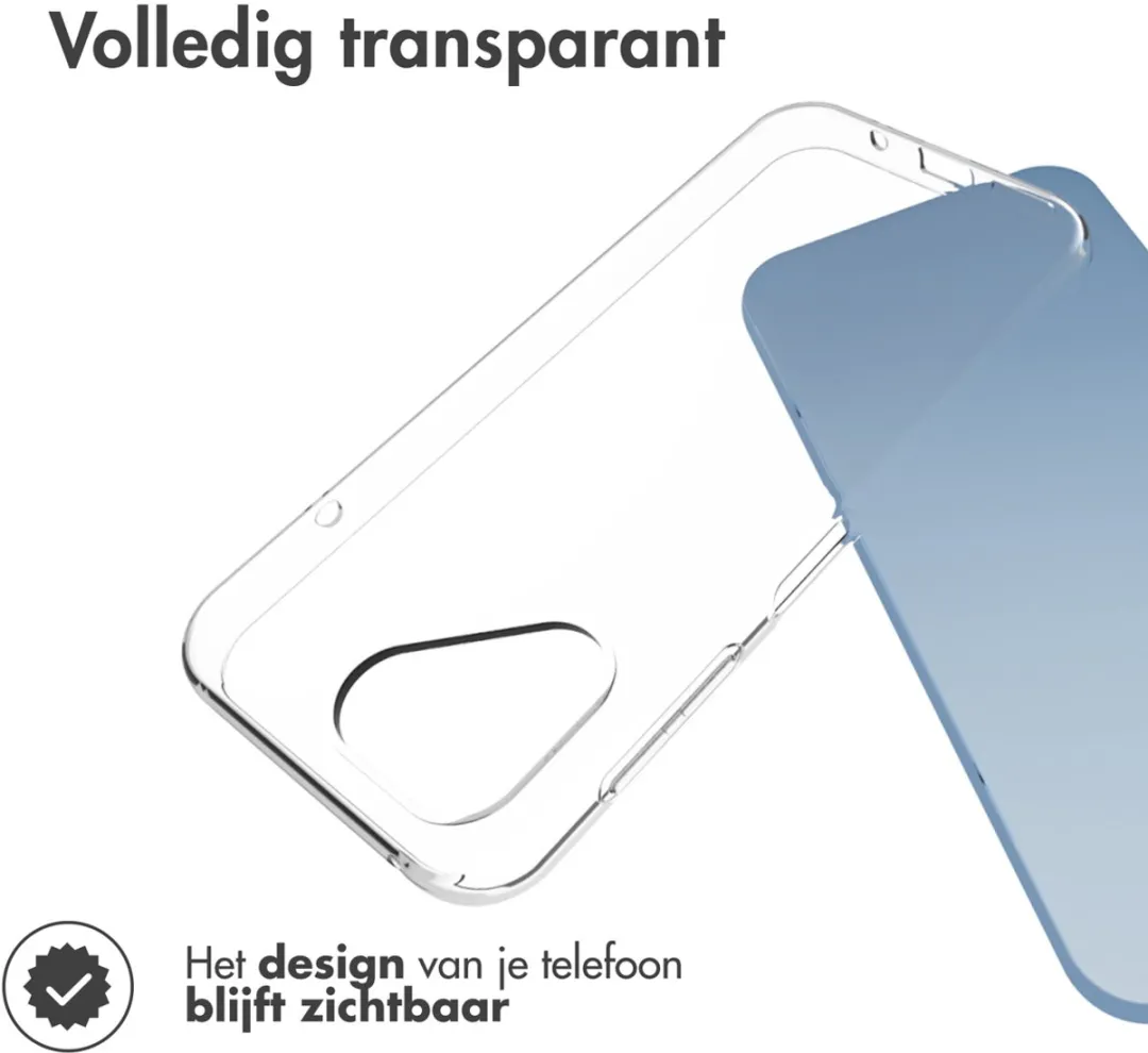 Accezz Hoesje Fairphone 5 - Transparant